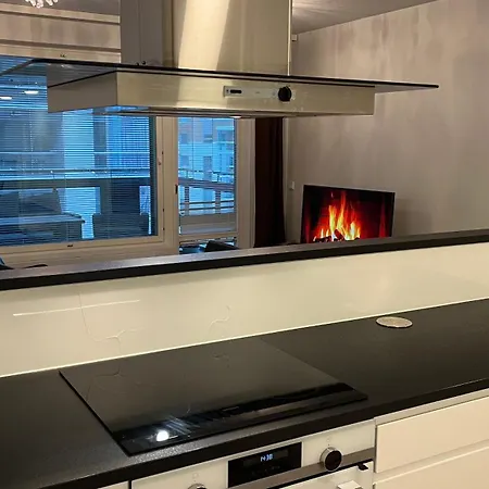 Modern 2br W 2 Balconies, Metro, Helsinki 15min Apartment